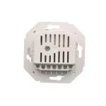 Simon 54 WMDR-02xxxx-043 Regulator temperatury z czujnikiem wewnętrznym (moduł) 16(2) A, 230V~. Montaż na wkręty; srebrny mat