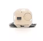 Simon 54 WMDR-01xxxx-041 Regulator temperatury z czujnikiem zewnętrznym (moduł) 16(2) A, 230V~. W komplecie czujnik zewnętrzny (sonda). Montaż na wkręty; kremowy