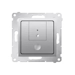 Simon 54 WMDZ-xxxxx1-043 Ściemniacz dwuprzyciskowy (moduł) 40–500 W (300 VA); srebrny mat