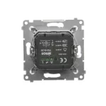 Simon 54 WMDZ-xxxxx1-043 Ściemniacz dwuprzyciskowy (moduł) 40–500 W (300 VA); srebrny mat