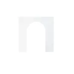 Simon 100 W100-10000008x-230 Pokrywa złącza optycznego / światłowodowego duplex SC/APC; biały mat