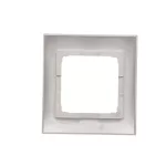 Simon 54 Premium WMDZ-0110xx-043 Ramka 1-krotna PREMIUM IP20 / IP44; srebrny mat