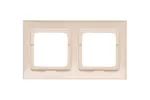 Simon 54 Premium WMDZ-0120xx-041 Ramka 2-krotna PREMIUM IP20 / IP44; kremowy