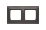 Simon 54 Premium WMDZ-0120xx-046 Ramka 2-krotna PREMIUM IP20 / IP44; brąz mat