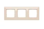Simon 54 Premium WMDZ-0130xx-041 Ramka 3-krotna PREMIUM IP20 / IP44; kremowy
