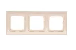 Simon 54 Premium WMDZ-0130xx-041 Ramka 3-krotna PREMIUM IP20 / IP44; kremowy
