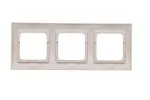 Simon 54 Premium WMDZ-0130xx-044 Ramka 3-krotna PREMIUM IP20 / IP44; złoty mat