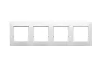 Simon 54 Premium WMDZ-0140xx-011 Ramka 4-krotna PREMIUM IP20 / IP44; biały
