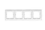 Simon 54 Premium WMDZ-0140xx-011 Ramka 4-krotna PREMIUM IP20 / IP44; biały