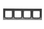 Simon 54 Premium WMDZ-0140xx-046 Ramka 4-krotna PREMIUM IP20 / IP44; brąz mat