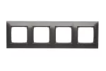 Simon 54 Premium WMDZ-0140xx-048 Ramka 4-krotna PREMIUM IP20 / IP44; antracyt