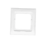 Simon 54 Premium WMDZ-0110xK-011 Ramka 1-krotna PREMIUM do puszek karton-gips IP20 / IP44; biały
