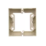 Simon 54 Premium WMDZ-22xCxx-041 Puszka natynkowa pojedyncza, składana do ramek Simon 54 PREMIUM. Głębokość 40 mm (1 szt. DSC/.. = 2 elementy); kremowy