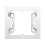 Simon 54 Premium WMDZ-201xxx-011 Puszka natynkowa 1-krotna do ramek PREMIUM. Głębokość 35 mm; biały