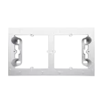 Simon 54 Premium WMDZ-202xxx-011 Puszka natynkowa 2-krotna do ramek PREMIUM. Głębokość 35 mm; biały
