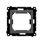 Simon 55 WMDZ-74x4xx-116 Adapter (przejściówka) na osprzęt standardu 45 × 45 mm; Grafitowy mat