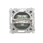 Simon 55 WMDA-11000x-149 Gniazdo antenowe TV pojedyncze (moduł). Do instalacji indywidualnych; Czarny mat