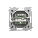 Simon 55 WMDA-11000x-116 Gniazdo antenowe TV pojedyncze (moduł). Do instalacji indywidualnych; Grafitowy mat