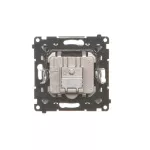 Simon 55 WMDA-021002-116 Gniazdo antenowe R-TV przelotowe 10 dB (moduł). 1x Wejście: 5÷862 MHz; Grafitowy mat