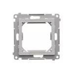 Simon 55 WMDZ-74x4xx-143 Adapter (przejściówka) na osprzęt standardu 45 × 45 mm; Aluminium mat