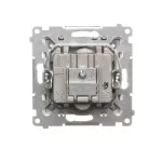 Simon 55 WMDA-010361-114 Gniazdo antenowe R-TV końcowe separowane (moduł). 1x Wejście: 5÷862 MHz; Jasnoszary mat