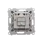 Simon 55 WMDA-010361-116 Gniazdo antenowe R-TV końcowe separowane (moduł). 1x Wejście: 5÷862 MHz; Grafitowy mat