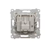 Simon 55 WMDA-010361-144 Gniazdo antenowe R-TV końcowe separowane (moduł). 1x Wejście: 5÷862 MHz; Szampański mat