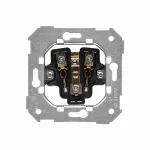 Simon 82 W7-5458-39XXX-XXXX Gniazdo wtyczkowe pojedyncze z uziemieniem (mechanizm), 16A, 250V~, śrubowe. !Dla uzyskania IP44 należy dodać pokrywę z klapką i uszczelkę