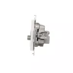 Simon 55 WMDA-021005-111 Gniazdo antenowe R-TV-SAT końcowe/zakończeniowe (moduł). 1x Wejście: 5 MHz÷2,4 GHz; Biały mat