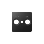 Simon 82 W8-2097-38XXX-XXXX Pokrywa do gniazd RTV-SAT; grafit