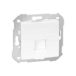 Simon 82 W8-2005-30XXX-XXXX Pokrywa 1x gniazdo RJ45, płaska z żaluzją (moduł); biały