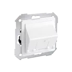 Simon 82 W8-2578-30XXX-XXXX Pokrywa 1x gniazdo RJ45, skośna z żaluzją (moduł). !Wymagany adapter 75001-39; biały