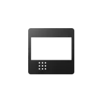 Simon 82 W8-2080-38XXX-XXXX Pokrywa do produktów zdalnie strowanych; grafit