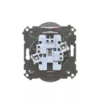 Simon 55 WMDW-00210N-116 Gniazdo wtyczkowe podwójne z uziemieniem z przesłonami (moduł) 16 A, 250 V~, szybkozłącza; Grafitowy mat