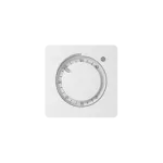 Simon 82 W8-2505-30XXX-XXXX Pokrywa do obrotowych regulatorów temperatury; biały