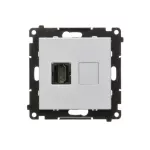 Simon 55 WMDA-P95xx6-143 Gniazdo HDMI (moduł); Aluminium mat