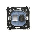 Simon 55 WMDA-P95xx6-143 Gniazdo HDMI (moduł); Aluminium mat