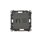 Simon 55 WMDA-P95xx6-149 Gniazdo HDMI (moduł); Czarny mat