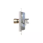 Simon 55 WMDK-16105J-114 Gniazdo głośnikowe pojedyncze (moduł). Przekrój przewodów dla wyjścia do 6 mm2; Jasnoszary mat