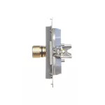 Simon 55 WMDK-16105J-116 Gniazdo głośnikowe pojedyncze (moduł). Przekrój przewodów dla wyjścia do 6 mm2; Grafitowy mat