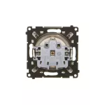 Simon 55 WMDW-021111-144 Gniazdo Schuko z przesłonami (moduł) 16 A, 250 V~, szybkozłącza; Szampański mat