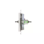 Simon 55 WMDA-P98xx7-114 Gniazdo światłowodowe / optyczne pojedyncze SC/APC (moduł); Jasnoszary mat