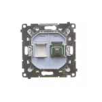 Simon 55 WMDA-P98xx7-114 Gniazdo światłowodowe / optyczne pojedyncze SC/APC (moduł); Jasnoszary mat