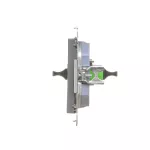 Simon 55 WMDA-P98xx7-116 Gniazdo światłowodowe / optyczne pojedyncze SC/APC (moduł); Grafitowy mat