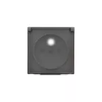 Simon 55 WMDW-P0121x-116A Pokrywa gniazda wtyczkowego pojedynczego z klapką transparentą do: SGZ1CM, SGZ1M; Grafitowy mat