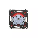 Simon 55 WMDW-0011S2-122 Gniazdo wtyczkowe pojedyncze z uziemieniem i przesłonami (moduł) 16 A, 250 V~, szybkozłącza; Czerwony
