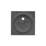 Simon 55 WMDW-P01111-149 Pokrywa gniazda wtyczkowego pojedynczego do: SGZ1CM, SGZ1M; Czarny mat