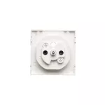 Simon 55 WMDW-P01111-111 Pokrywa gniazda wtyczkowego pojedynczego do: SGZ1CM, SGZ1M; Biały mat