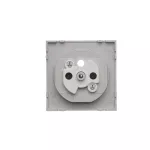 Simon 55 WMDW-P01111-143 Pokrywa gniazda wtyczkowego pojedynczego do: SGZ1CM, SGZ1M; Aluminium mat