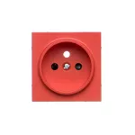 Simon 55 WMDW-P01111-122 Pokrywa gniazda wtyczkowego pojedynczego do: SGZ1CM, SGZ1M; Czerwony